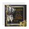 Champagne Confetti Black Gold Surprise Party