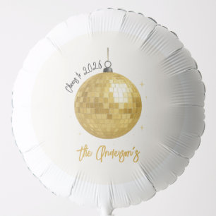 Champagne Disco Ball 2026 New Year Eve Balloon