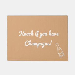 Champagne Doormat