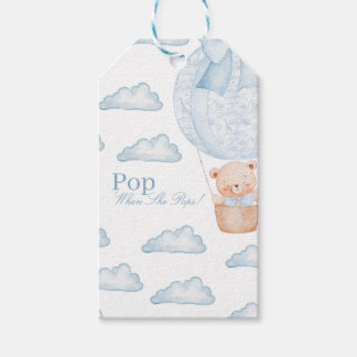 Champagne Favor Tag