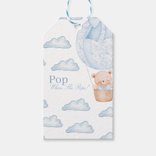 Champagne Favor Tag (Front)