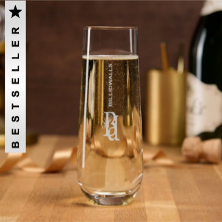 Champagne Flute Billidwalls Trend Glass Table Deco