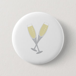 Champagne Flutes Button