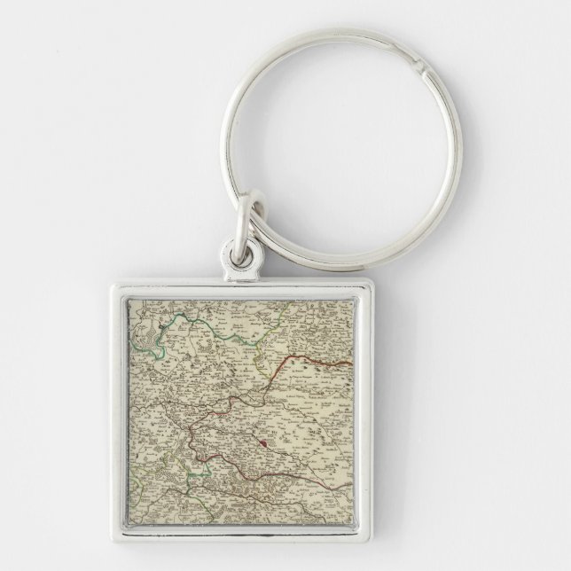 Champagne, France 3 Keychain (Front)