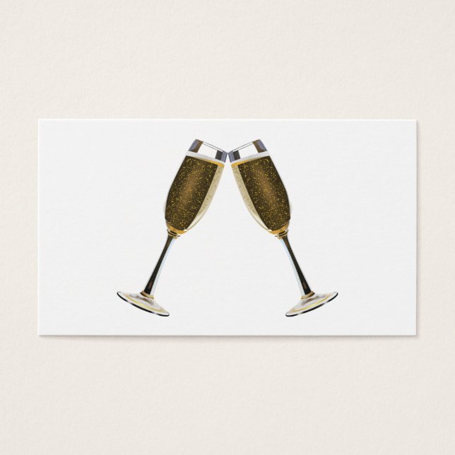 Champagne Glasses Celebration (Front)