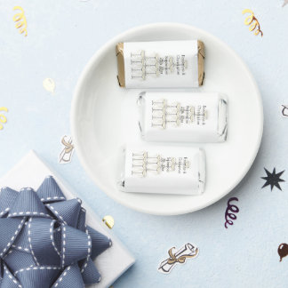 Champagne Glasses Wedding Favours Hershey's Miniatures