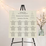 Champagne Glasses Wedding Foam Board