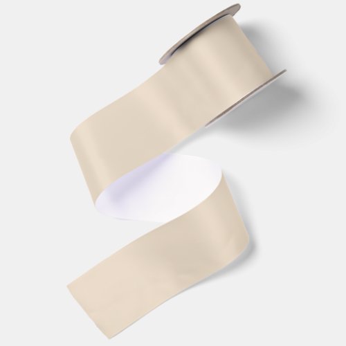 Champagne Gold Christmas Satin Ribbon