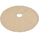 Champagne Gold Tree Skirt for Festive Home Charm