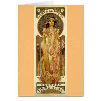 Champagne-Imperial Art Nouveau Cards