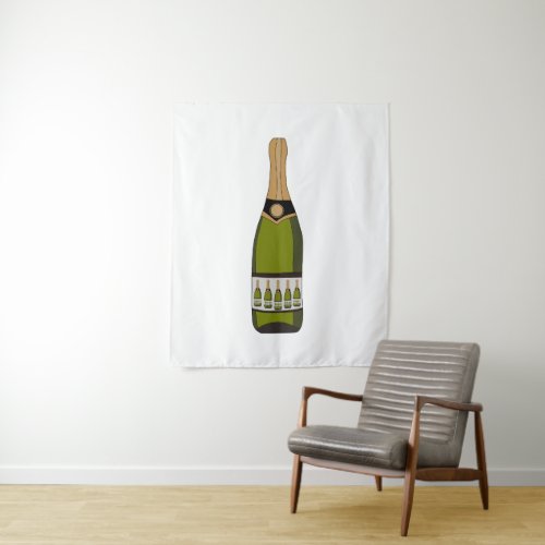 Champagne Inception Tapestry