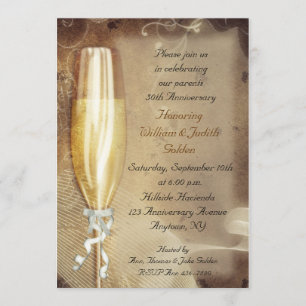 Champagne Invitation