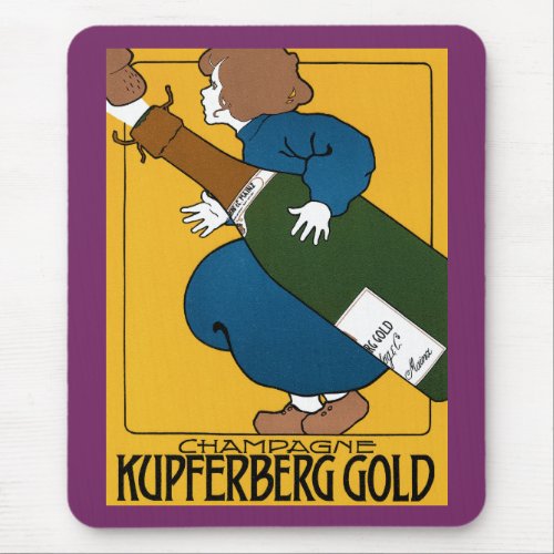 Champagne Kupferberg Gold Mouse Pad