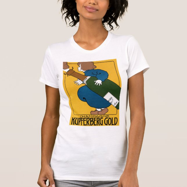 Champagne Kupferberg Gold T-Shirt (Front)