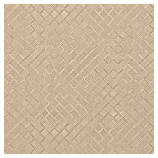 Champagne Metallic Diamond Patterns Fabric