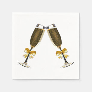 champagne napkins
