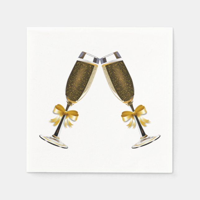 champagne napkins (Front)