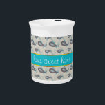 Champagne Paisley Pattern Drink Pitcher<br><div class="desc">Sneak Peak at the New 2013 color trends in this elegant paisley pattern- using colors from the new COLOR PALETTE 2013 - We have left all of the images used in this design customizable - You can play with them to your hearts content- Click the orange 'CustomizeThis' button and highlight...</div>