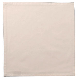 Champagne Pink Plain Solid Color Cloth Napkin