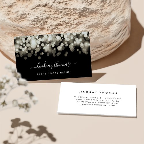 Champagne Spark Business Card