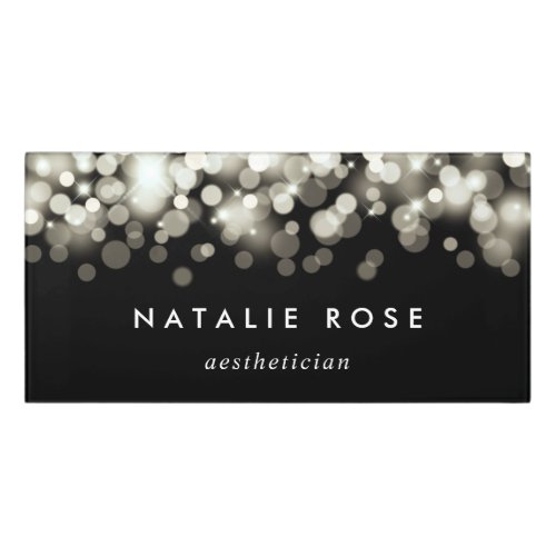 Champagne Spark Personalized Door Sign