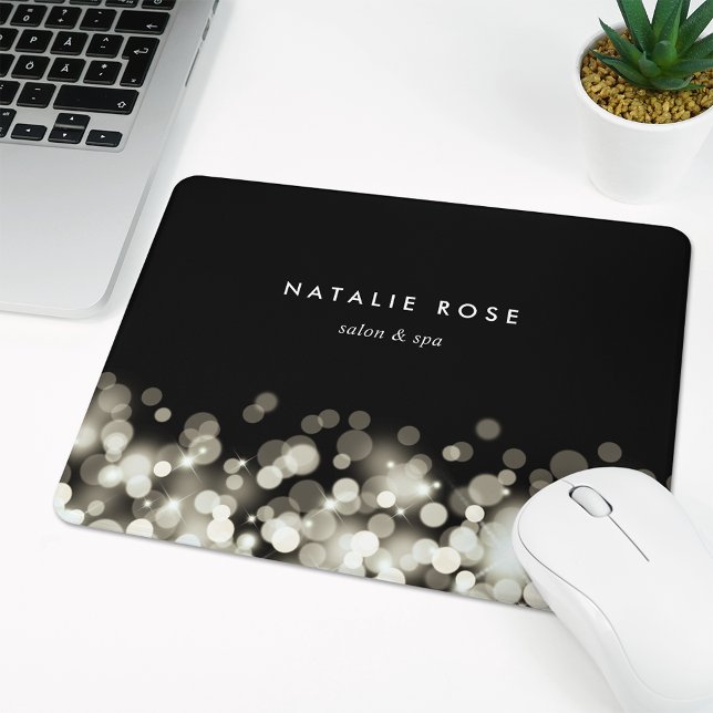 Champagne Spark Personalized Mouse Pad (Creator Uploaded)