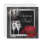 Champagne Sparkles Black White Surprise Party