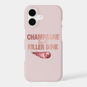 Champagne Taste Killer Dink -Pink Pickleball Phone iPhone 17 Case
