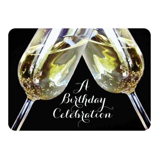 Th Birthday Champagne Glass Th Birthday Champagne Glass