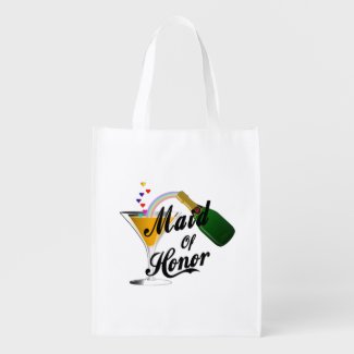 Maid Of Honor Wedding Tote Bags