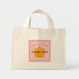Champagne Toast Mini Tote Bag