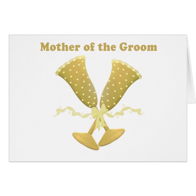 Champagne Toast Mother of Groom (Front Horizontal)