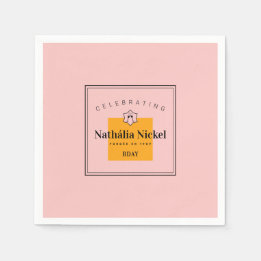 Champagne Toast Napkins