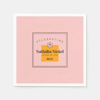 Champagne Toast Napkins