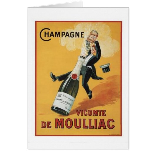 Champagne Viconte De Mouillac Cards (Front)