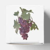Champagne Winery Grapes Vineyard Wedding Reception Favor Boxes (Top)