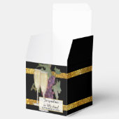 Champagne Winery Vineyard Wedding Reception Favor Favor Boxes (Opened)