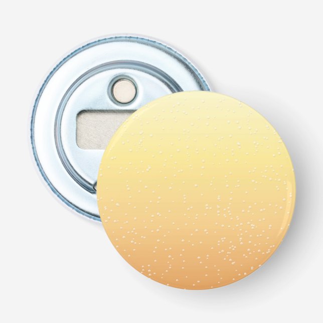 Champagne with Tiny Bubbles Background Art Bottle Opener (Front)