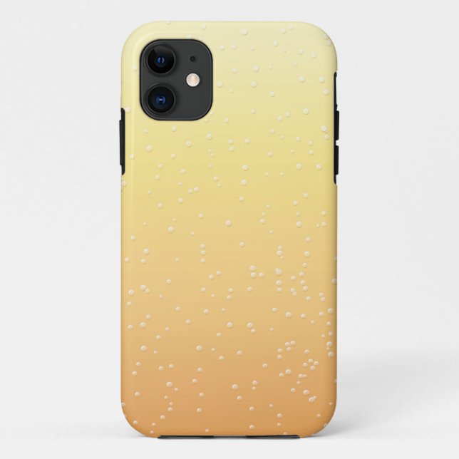 Champagne with Tiny Bubbles Background Art Case-Mate iPhone Case (Back)