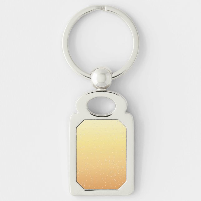 Champagne with Tiny Bubbles Background Art Keychain (Front)