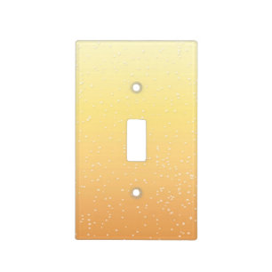 Champagne with Tiny Bubbles Background Art Light Switch Cover