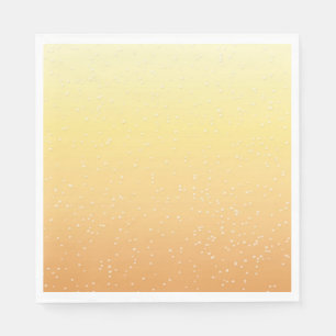 Champagne with Tiny Bubbles Paper Napkins