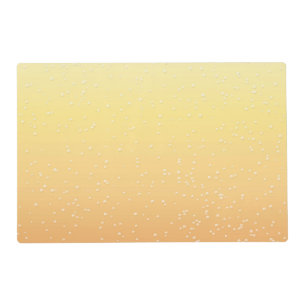 Champagne with Tiny Bubbles Placemat