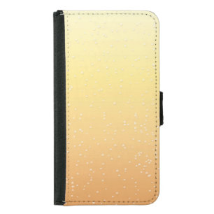 Champagne with Tiny Bubbles Samsung Galaxy S5 Wallet Case