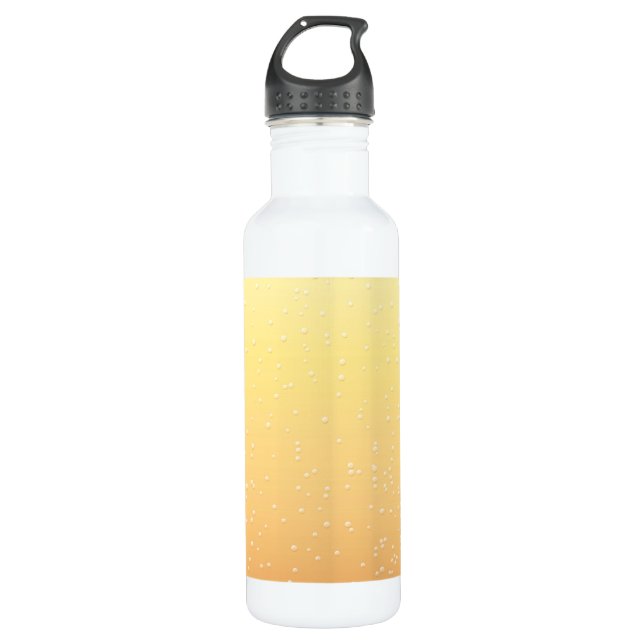 Champagne with Tiny Bubbles Water Bottle (Front)