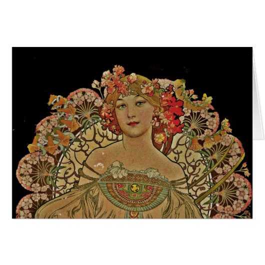 Champagne Woman on Black (Front Horizontal)