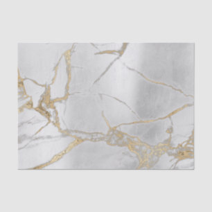 Champaign Silver Gray Metallic Marble Gold Tissue Paper