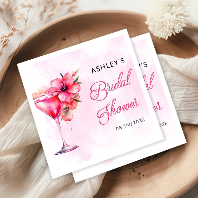 Champange Bridal Shower Napkins (Creator Uploaded)