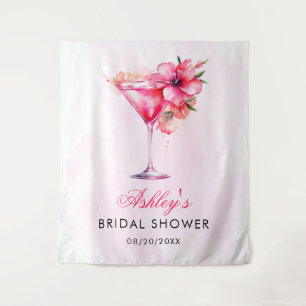 Champange Bridal Shower Tapestry