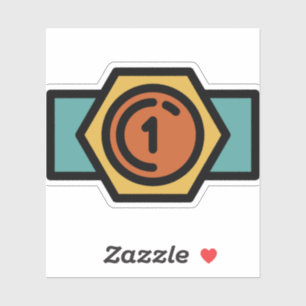 champion-belt sticker
